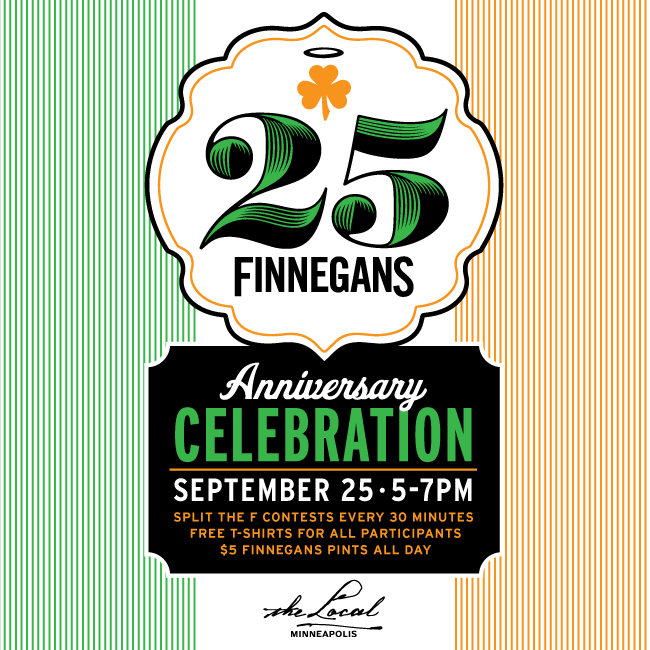 Finnegans 25 year The Local 650x650 1 I The Local Minneapolis