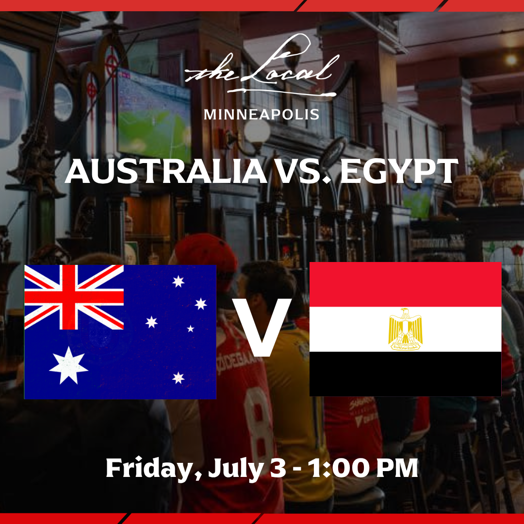 Australia vs Egypt I The Local Minneapolis