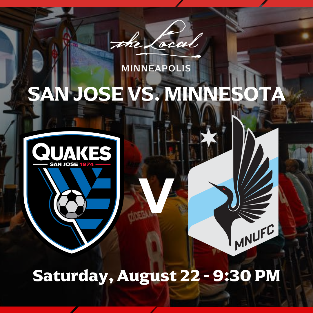 San Jose vs Minnesota I The Local Minneapolis